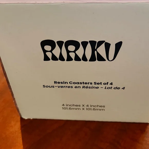 Ririku resin coasters - Picture 2 of 9